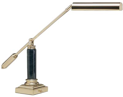 Polished Brass & Black Marble Lamp (P10-191-61M)