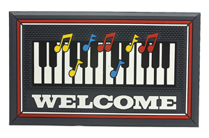 Keyboard Theme Door Mats