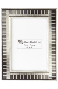 Pewter Keyboard Picture Frame