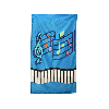 Keyboard & staff outdoor flag