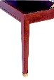087 Traditonal Square Tapered 22 inch leg