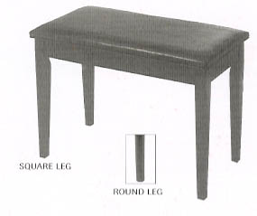Upholstered Upright Piano Benches