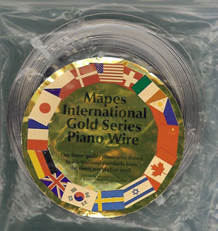Mapes 13-1/2 Piano Wire (1LB Coils)