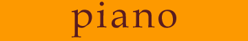 Piano Supplies