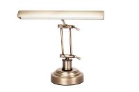 14 Inch LED  Piano Desk Lamp with Dimmer Adjustable, Antique Brass