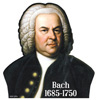 JS Bach Magnet 4"