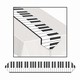 Keyboard Table Runner