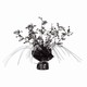 Music Notes Gleam N' Spray Centerpiece (14-1/2" black/silver)
