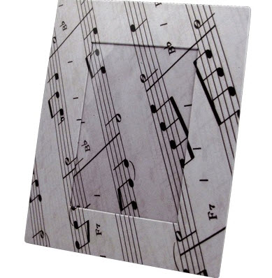 Music Paper Picture Frame