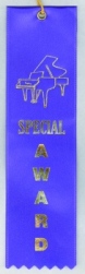 Piano Special Award Ribbon