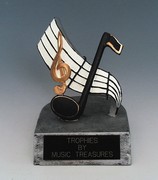 Music Note Trophy