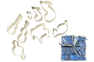 Musical Cookie Cutters - 8 pc Set