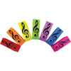 G-Clef Erasers - Multi Colors