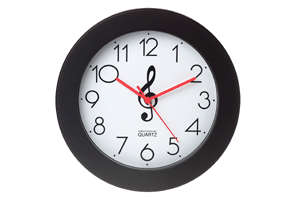 G-Clef Music Clock