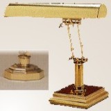 Brass Piano Lamp - Square Base