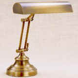 Brass Piano Lamp - Antique Brass