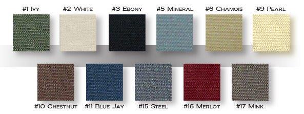 Piano Cushion Fabric Options