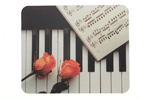 Mousepad - Keyboard and Rose