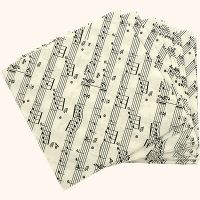 SHEET MUSIC BEVERAGE NAPKIN 20/PK
