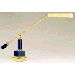 Brass Piano Lamp (Black Marble or Walnut) (P10-190)