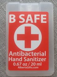 B Safe Antibacterial Hand Sanitizer - 0.67 oz
