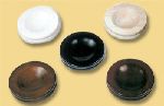 Piano Caster Cups - Hardwood Maple - small