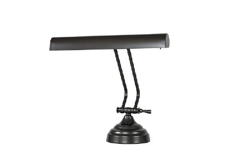 Piano Desk Lamp with Dimmer, 12 Inch, Adjustable, Oild Rubbed Bronze, LED,  Piano Desk Lamp with Dim