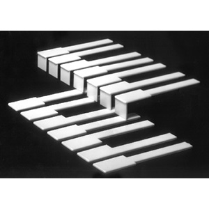 Key Tops With Fronts for Piano - 50MM - Set