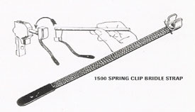 Spring Clip Bridle Straps