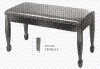 Upholstered Grand Piano Benches